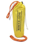 High-Visibility Rescue Line Throw Bag With 50-Foot UV-Resistant Rope, Bright Yellow Marine Safety Gear For Boating Emergencies