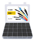 900 Piece Wire Heat Shrink Tubing Kit For Wires Industrial Grade Two To One Shrink Ratio Marine Grade Waterproof Electrical Tubing