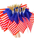 40 Pack Small American Flags On Sticks 4 By 6 Inch Mini Flags For 4th Of July Bash Memorial Day Decorations Patriotic Party Decor