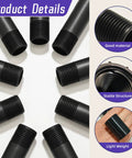 12 Pcs 1/2 Inch MNPT Sprinkler Riser Extensions And 6 Pcs 1/2 Inch Double Female FNPT Connectors For Lawn Garden Irrigation System Extending Riser Height And Linking Sections For Flexible Sprinkler Setup