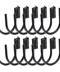 12 Pack 4 Inch E Track J Hooks Built Tough Heavy Duty Steel For Enclosed Trailers And Vehicles E Track Rail Hooks