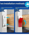 Ultra Thin Magnetic Cabinet Catches With Invisible Magnets Self Adhesive Furniture Latch Six Set Silver installation methods