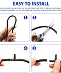 Step-by-step installation of All Size Automotive Silicone Vacuum Hose Kit With 1/8 to 3/8 Inch Tubes Includes 6 Five Foot Hoses And 126 Nylon Vacuum Connectors In 13 Sizes Red Built For Quick DIY Friendly Engine Vacuum Tubing Upgrades.