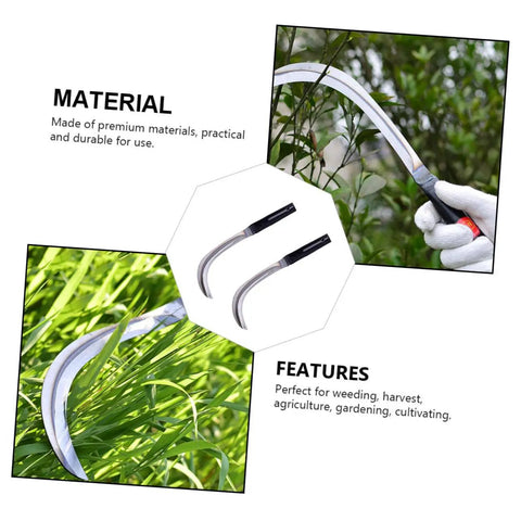 Durable Weeding And Mowing Tool Set Ergonomic Rustproof Lightweight Sharp For Effortless Gardening One Handed Use with features