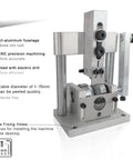 No Sweat Heavy Duty Copper Wire Stripping Machine With Handy Dandy Hand Grip And Power Drill Adapter Slick Aluminum Body