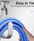 Heavy Duty Metal Garden Hose Holder Hanging Hose Rack And Stand For Outdoor Yard And Garage Durable Water Hose Storage Organizer Easy Mount Hose Hanger For Backyard Keeps Hoses Tidy And Ready To Use