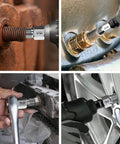 Solid 14-Piece Multi-Spline Screw Extractor Set For Your Garage With Easy Out Bits And Adapters To Rip Broken Bolts Out Like A Pro, 14-piece steel kit removing rusted bolts from car and truck parts