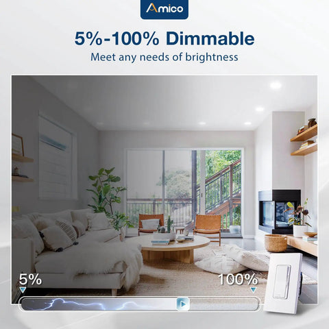 Image of modern living room showcasing 5%-100% dimmable 24 Pack 5 To 6 Inch Recessed Lighting LED Can Lights Adjustable 5Cct.