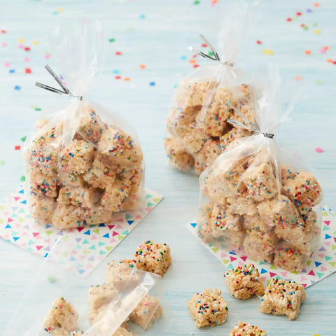 Clear Treat Party Bags 4x9.5 Inches, 150 Pack Great For Gifting, Party Favors, And Treat Wrapping, Food Safe Cellophane Bags