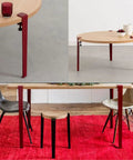 Sturdy 4-Piece Metal Table Clamp Legs Set For DIY Home Projects, Adjustable F-Shape Coffee Table And Desk Feet, No Punching Design