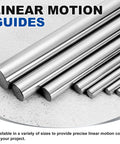 12mm By 1200mm Linear Motion Rods With Solid Case Hardened Chrome Plating, Smooth, Beefy Guide Rails For CNC Machining, DIY Projects, 3D Printers, Model Cars And Aircraft, stacked steel rods
