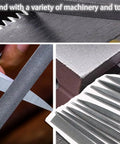 All In One 3D Printer Finishing Kit With 25 Piece Deburring Set showing close-up of files, blades, and grinding tools