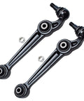 Upgrade Your Ride With This 16PC Front Struts Control Arm Tie Rods Kit Perfect For Mazda 6 2003 Through 2008 Models Delivering Smooth Handling And Reliable Performance Without Breaking The Bank Or Ruining Your Vibe. front control arm and tie rod ends, black metal, 2-piece auto suspension parts with nuts