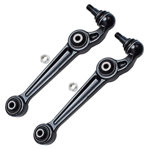 Upgrade Your Ride With This 16PC Front Struts Control Arm Tie Rods Kit Perfect For Mazda 6 2003 Through 2008 Models Delivering Smooth Handling And Reliable Performance Without Breaking The Bank Or Ruining Your Vibe. front control arm and tie rod ends, black metal, 2-piece auto suspension parts with nuts