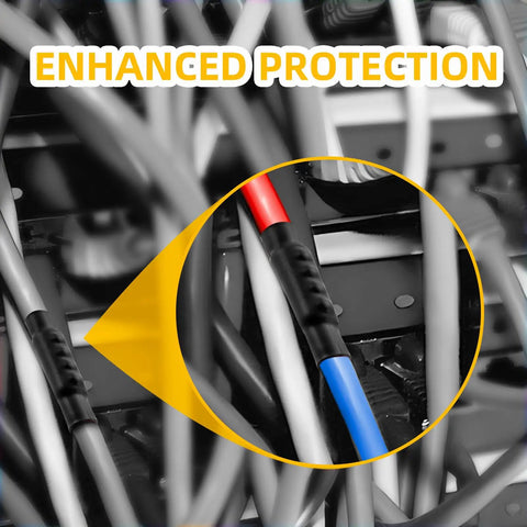 10 Pack 6-10 AWG Wire Connector Kit With 80 Amp Quick Wiring Terminals, Splice Connectors, Heat Shrink Tubing, And Wrench