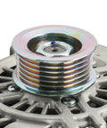 Beefed-Up 12V 150Amp CW Alternator With 6-Groove Pulley For Ford Escape 3.0L V6 2009-2012 Fusion close-up view