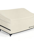 Waterproof Outdoor Bench Sofa Cover For 2 Seater Patio Loveseat Fits 56W 31D 33H Beige Built To Last All Weather Fadeproof Shield UV Resistant 600D Polyester With Waterproof Undercoating Rain Or Shine