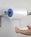 Straight Up Wall Mount Bubble Wrap Dispenser And Rock Solid Foam Roll Holder for easy access to bubble wrap.