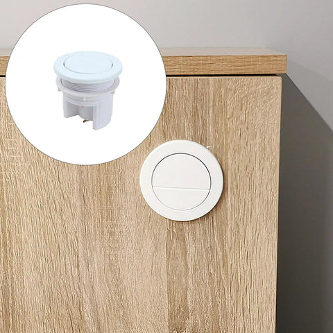 Beefed-Up Double Drain Pneumatic Toilet Valve Kit High Efficiency Low Maintenance Flush Valve With Ergonomic Button Durable ABS Construction Erosion-Resistant Drain Gate For Powerful Water Release At Home And In Industrial Facilities. 66-75 mm hole, ABS