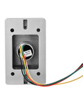 Back view of Heavy Duty IP67 Waterproof Infrared Sensor Exit Button in 304 Stainless Steel 115x70mm with visible wiring