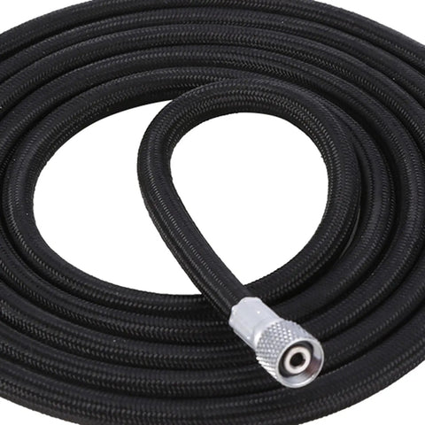 Professional 5.9 Ft EVA Airbrush Hose Kit, 1/8 Inch Female Fittings, 1/8 to 1/4 Inch Adapter, Compatible With Most Air Compressors, coiled hose