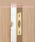 Brass Door Ball Catch Hardware For Cabinets And Closets Rust Resistant And Durable No Brainer Install latch on wood door