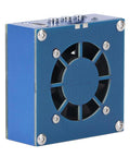 Side view of Cordless Solder Fume Extractor With Cooling Fan And Built-In Lamp, 10,000 RPM Welding Smoke Purifier for clear visibility