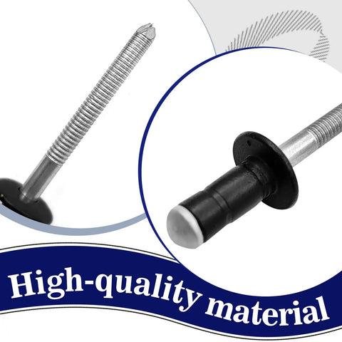 Top Shelf Ten Piece Fuel Door Fastener Clips Specialty Rivets Replace Oe 90269 06017 showing durable nylon clips for Toyota Lexus.