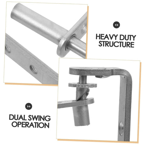 Heavy Duty Double Swing Door Hinge Stainless Steel Self Closing With Sturdy Rotation Mechanism For Wood And Louvre Doors Ideal For Kitchen And Bar Use In Busy Settings, dual swing close-up