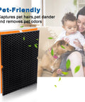Two Pack Replacement Filter I For Winix C555 Air Purifier - Direct Replacement 116131 Type I with pet-friendly features