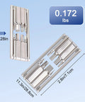 Eight In One Bike Multitool With Hex Keys 2mm 3mm 4mm 5mm 6mm Torx T25 And Phillips Screwdriver showing dimensions and weight