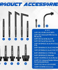 13 ATF adapters for 3L Transmission Fluid Transfer Pump Kit With 13 ATF Adapters, Pro Grade Air Powered Fluid Transfer Tool