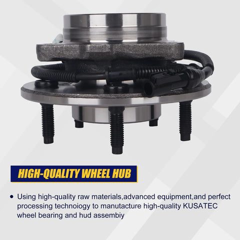 Drop In Front Wheel Bearing And Hub Assembly For Ford F150 1997 1998 1999 2000 4WD With ABS 5 Lug 12mm Wheel Bolt
