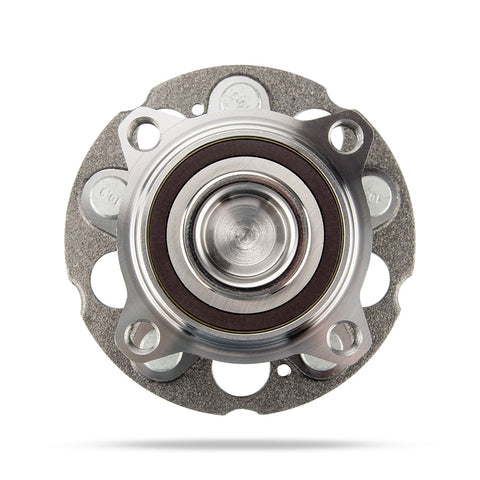 Front view of Pair Rear Wheel Hub Bearing Assembly 512344 For Honda CR V 2007 2011 Crosstour 2012 2015 Accord FWD 5 Lug