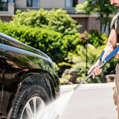 Jet Nozzle Pressure Washer Hose Attachment Be a Cleaning Beast With This Power Wand For Garden Gutter Window And Car Cleaning Blue