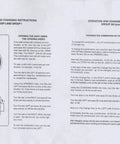 Instruction manual for Pro Grade Locksmith Change Key For 3 Wheel Safe Locks Replacement Silver Key For 3 Wheel Combination Safes End To End Measurement Durable Pick Style Tool For Quick Easy Combination Code Change showing combination lock and operation instructions.