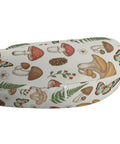 U Shaped Neck Pillow For Travel And Office Lightweight Reusable Multi Function Pillow with mushroom floral print
