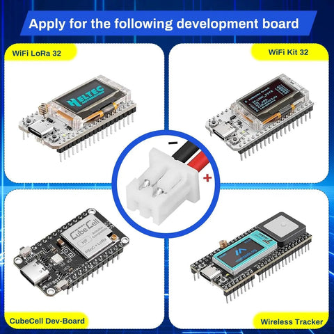 Hella Reliable 3.7V 1000mAh 102050 Lipo Rechargeable Battery Pack With Micro Jst 1.25mm Two Pin Lead for development boards