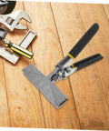 Metal Bending Pliers For Keel And Flat Plate Jaws Offset Bender With Heat Treated Chrome Vanadium Non Slip Grips Roofing Tool