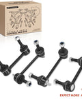 Beefed-Up Set Of 4 Front And Rear Sway Bar Links Kit For Jeep Grand Cherokee 2011-2015 And Dodge Durango 2011-2015 Stabilizer