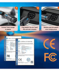 Top Tier Tesla To Type 2 Ev Charger Adapter 32a Eves Connector Compatible With Iec 62196 Electric Car Converter with usage instructions.