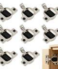 8 Pack Cabinet Hinge Replacement Kit For 30.310-11.02, 110 Degree Screw On Compact 33, Self Quick Closing Door Hinges displayed