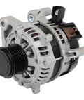 Front view of Drop In Replacement 12V 135Amp Alternator For Honda Civic 2.0L 2016 2017 2018 2019 2020 2021 2022 With CW SC7 Pulley Keeps Your Ride Charged OE Style Part Numbers 11931 104211-3910 31100-5BA-A01 31100-5BA-A01RM