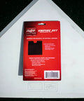 Back packaging of Umpire Gear Kit With 4-Dial Indicator, Plate Brush, And Pro-Style Cloth Bag, placed on home plate.