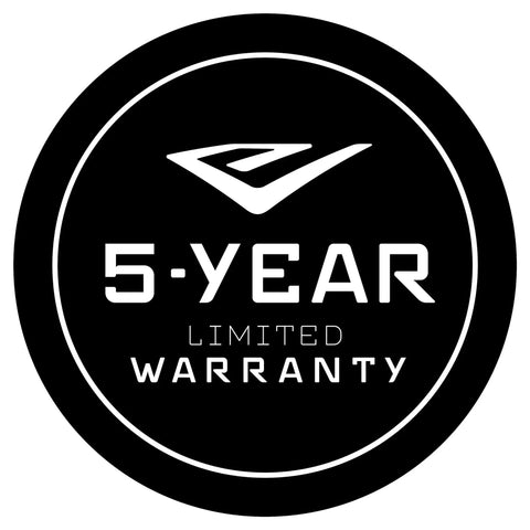 5-year limited warranty badge for 1-Man Earth Auger Powerhead With Sidekick Auger Torque Reducer