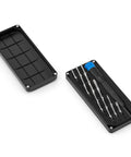Minnow Driver Kit Pocket Sized Screwdriver And Portable Bit Set For On The Go Fixes A Handy Tiny Tool Kit For Gadgets And Electronics in open case