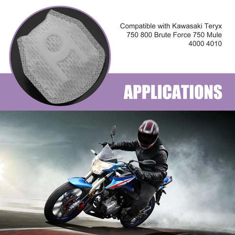 Motorcycle with image insert of 3 Pack Fuel Pump Strainer Filter For Suzuki Vehicles OEM Replacement 15420-05H00 High Quality Fuel Filter