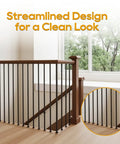 Thirty Pack Heavy Duty Wrought Iron Balusters 1/2 By 44 Inch, Knockout Black Finish, Square Hollow Staircase Spindles in a modern design.