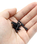 Heavy Duty Carbon Steel Cement Nails Dang Tough For Structural Builds Sharp Point Tips Rock Solid Hold 100 Count Pro Hardware Fasteners in hand