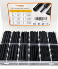 Heat Shrink Tubing Kit With 355 Pieces In 9 Sizes 3 To 1 Dual Wall Adhesive Lined Pro Grade Waterproof Marine Wire Wrap Tubing